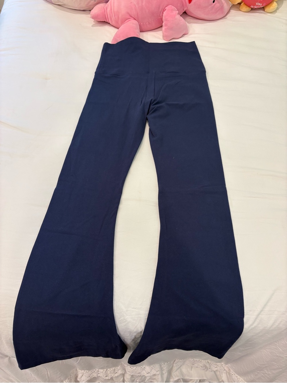 PINK Victoria's Secret Women’s Dark Navy Flared Leggings